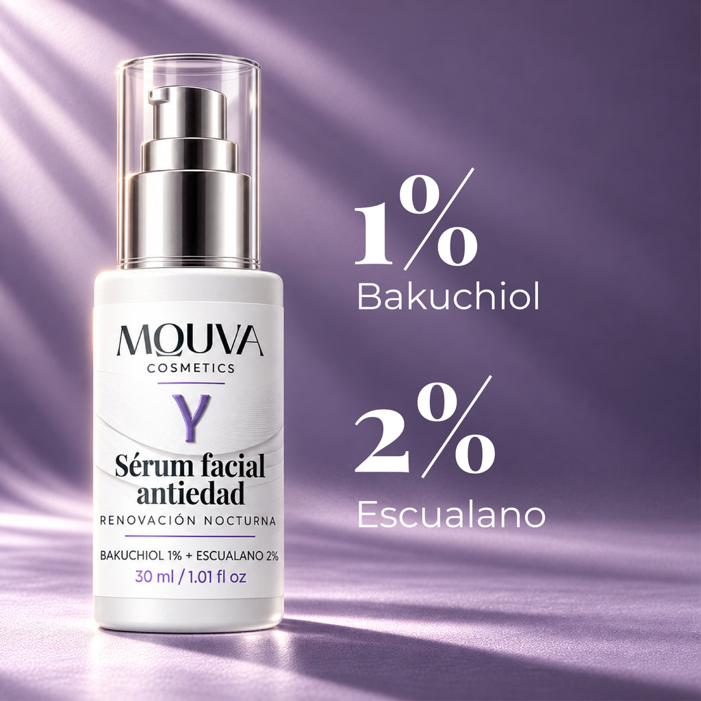 MÔUVA γ Sérum Facial Antiedad — Renovación nocturna