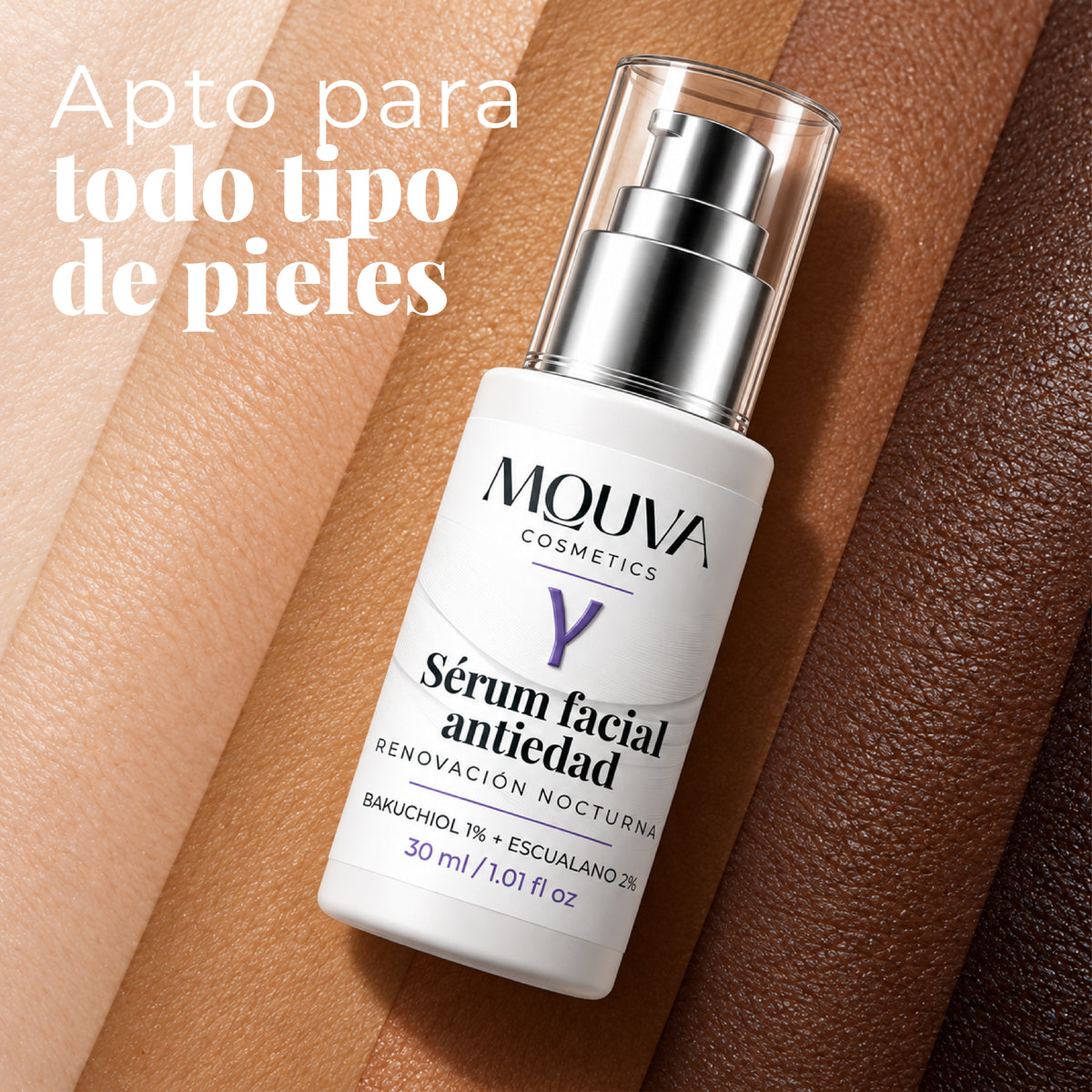 MÔUVA γ Sérum Facial Antiedad — Renovación nocturna