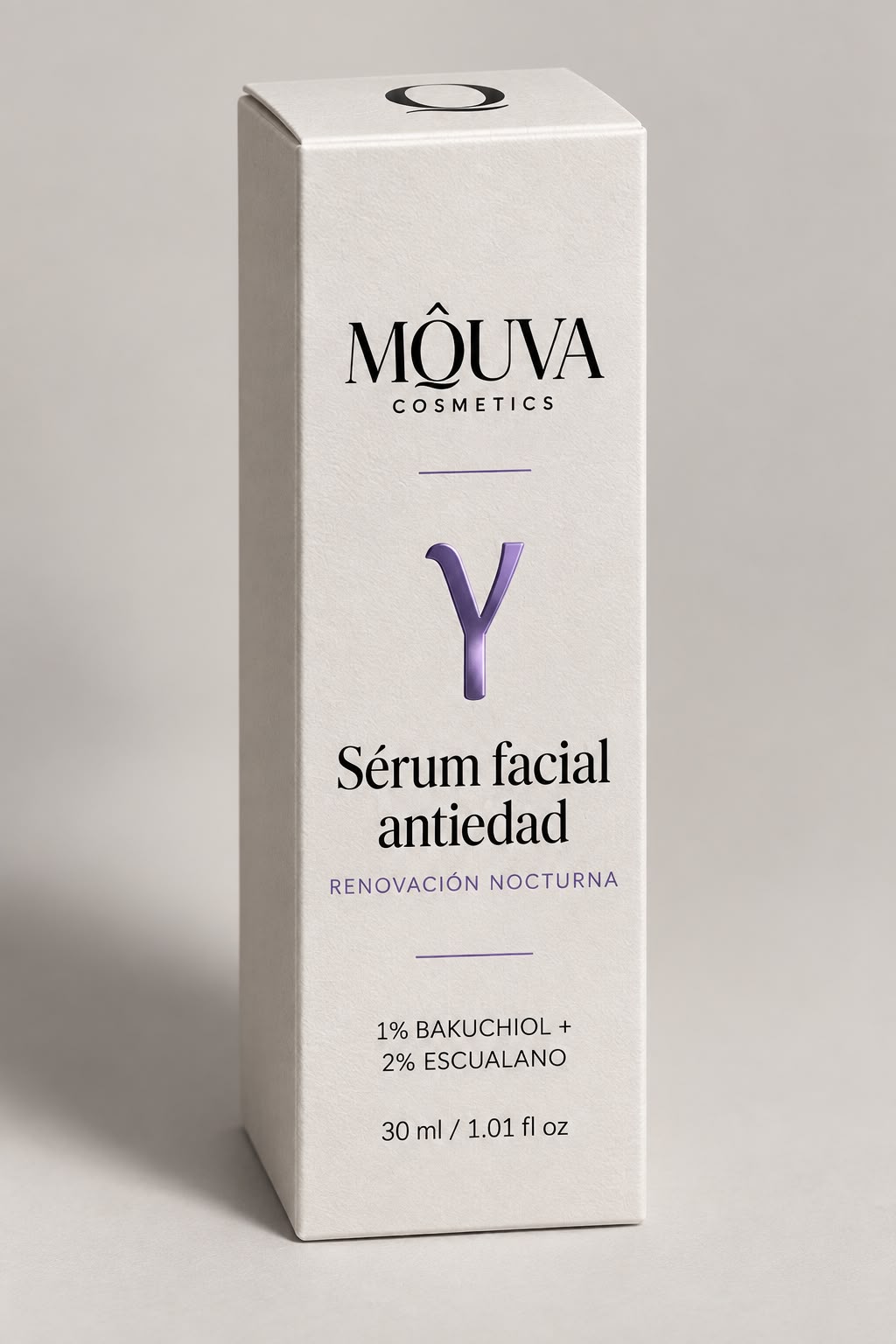 MÔUVA γ Sérum Facial Antiedad — Renovación nocturna